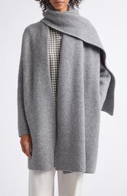 Vince Drape Sweater Coat