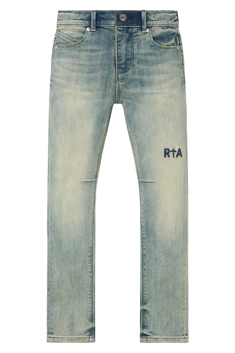 Kids' Benson Skinny Jeans, Main, color, DAWN WAVE