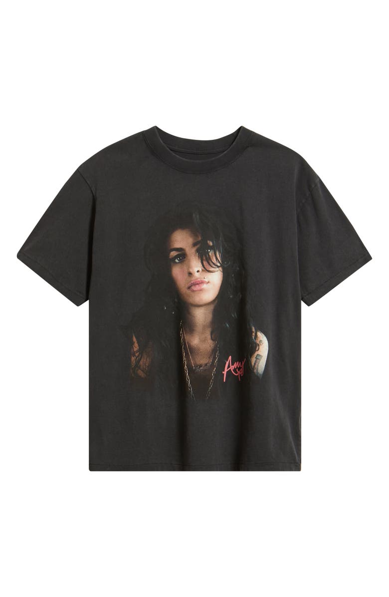 BRAVADO Oversize Amy Winehouse Graphic T-Shirt, Alternate, color, Black Wash
