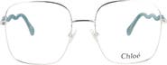 Chloé Core 55mm Square Optical Glasses