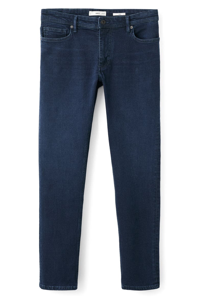 Jan Slim Fit Jeans, Alternate, color, DEEP DARK BLUE