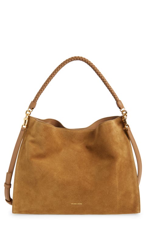 Beard Vida Suede Shoulder Bag