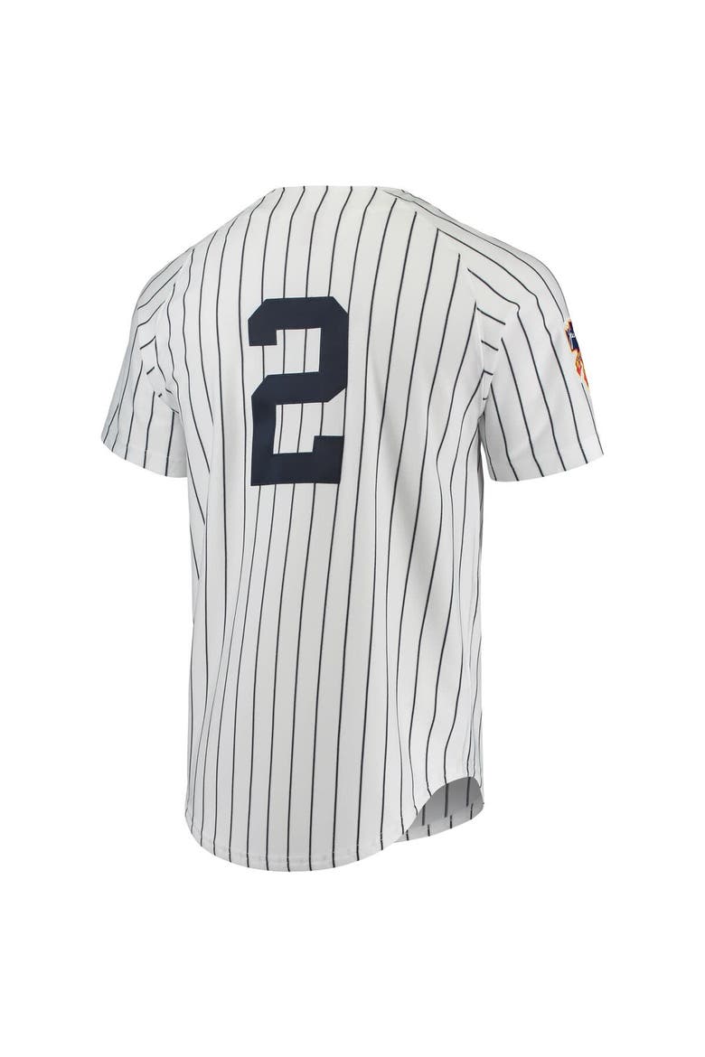 Men's Mitchell & Ness Derek Jeter White New York Yankees 1997 Cooperstown Collection Authentic Jersey, Alternate, color, White