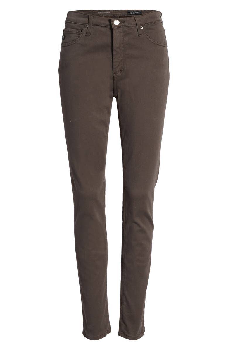 AG 'The Prima' Cigarette Leg Skinny Jeans, Alternate, color, Smooth Slate