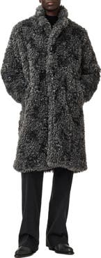 John Varvatos Ace Faux Fur Coat