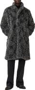John Varvatos Ace Faux Fur Coat