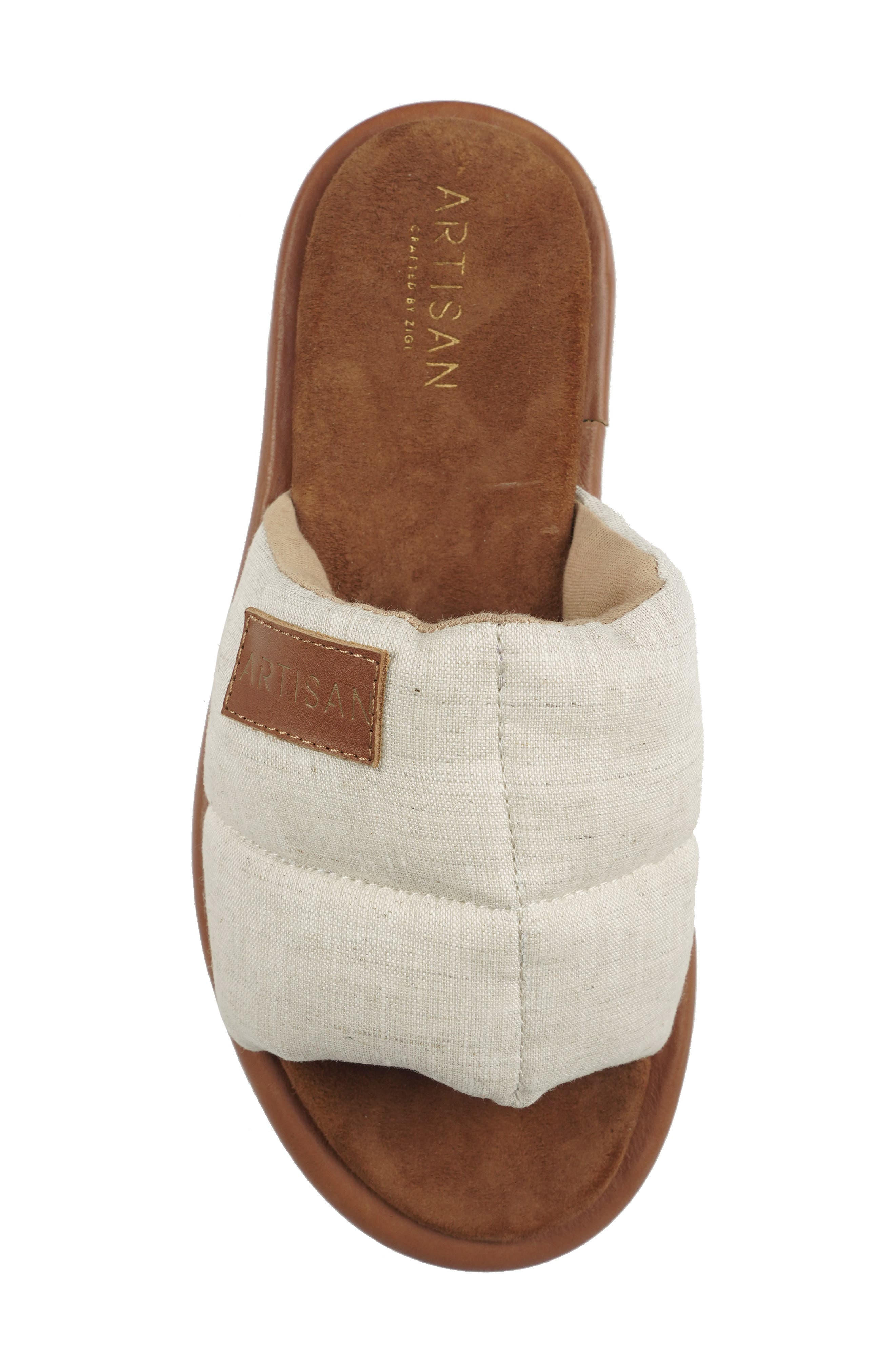Pax Platform Sandal, Alternate, color, BEIGE