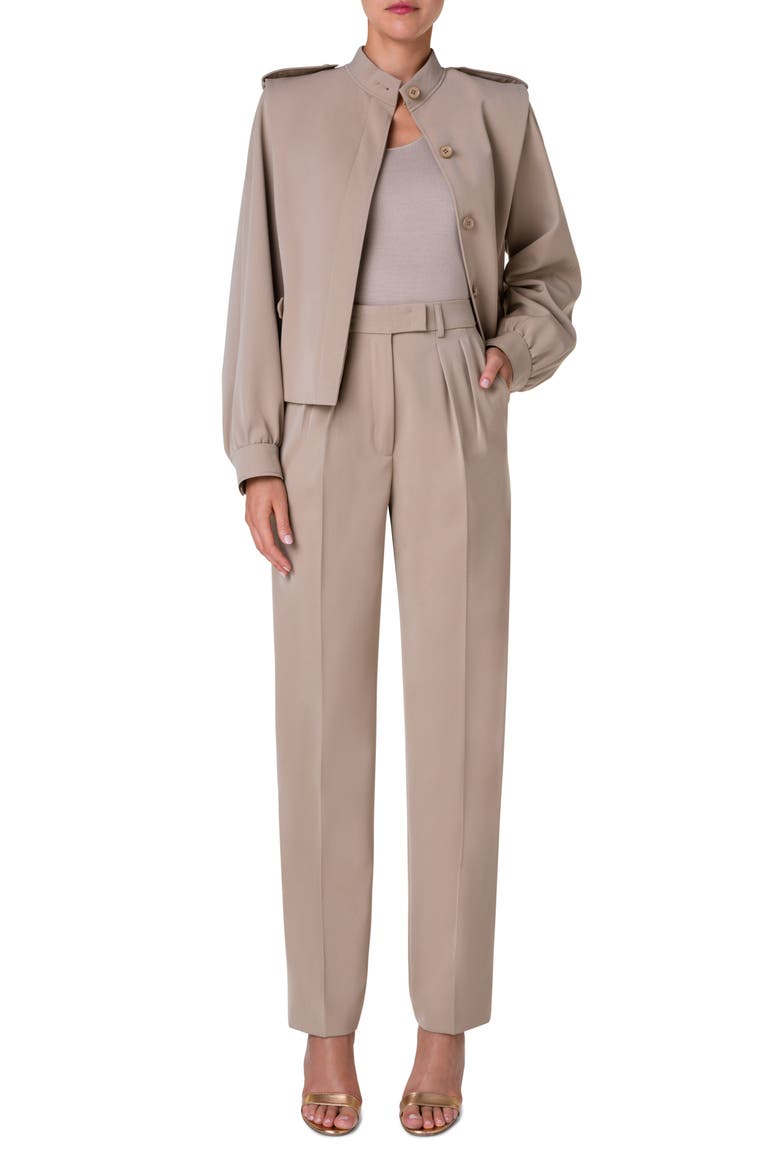Gregory Virgin Wool Gabardine Jacket, Alternate, color, CARDBOARD
