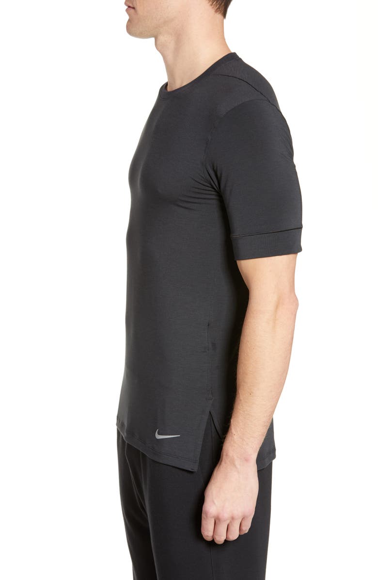 Nike Dri-FIT Transcend Yoga T-Shirt, Alternate, color,