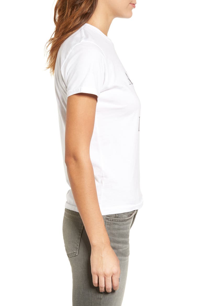 All Day Off Duty Cotton Tee, Alternate, color, WHITE