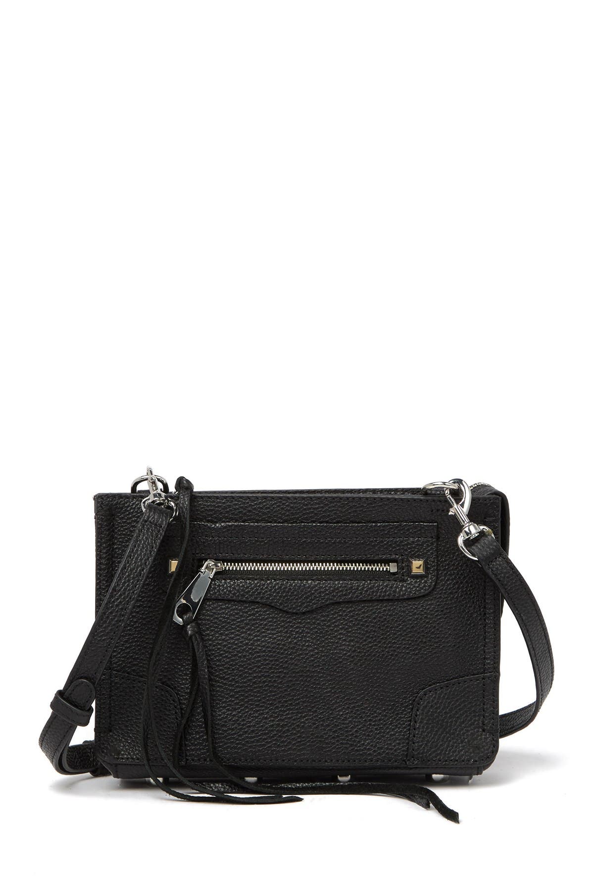 Rebecca Minkoff Regan Leather Crossbody Bag, Alternate, color, 