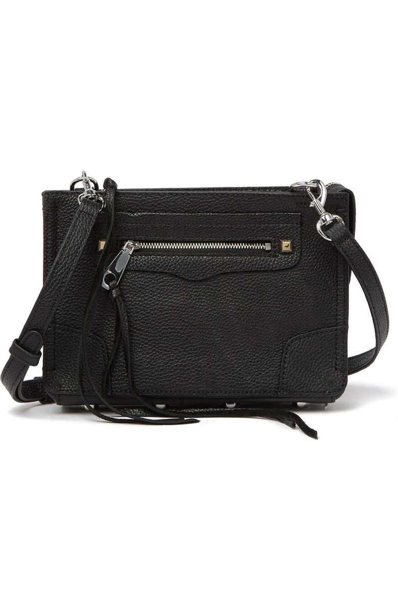 Rebecca Minkoff Regan Leather Crossbody Bag, Alternate, color,