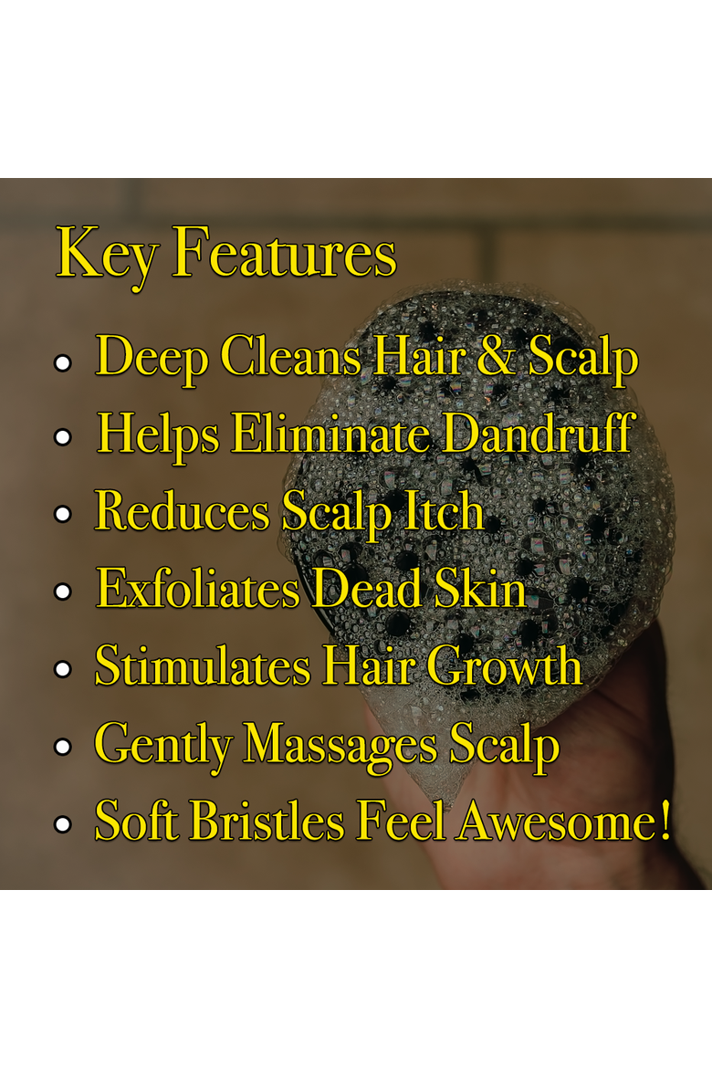 Scalp Massager Shampoo Hair Brush, Alternate, color, None