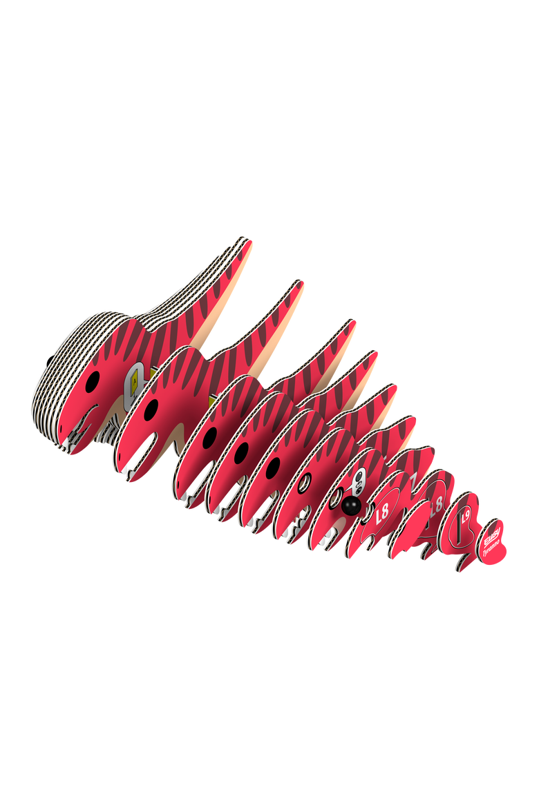 Tyrannosaurus 3D Puzzle, Alternate, color, No Color