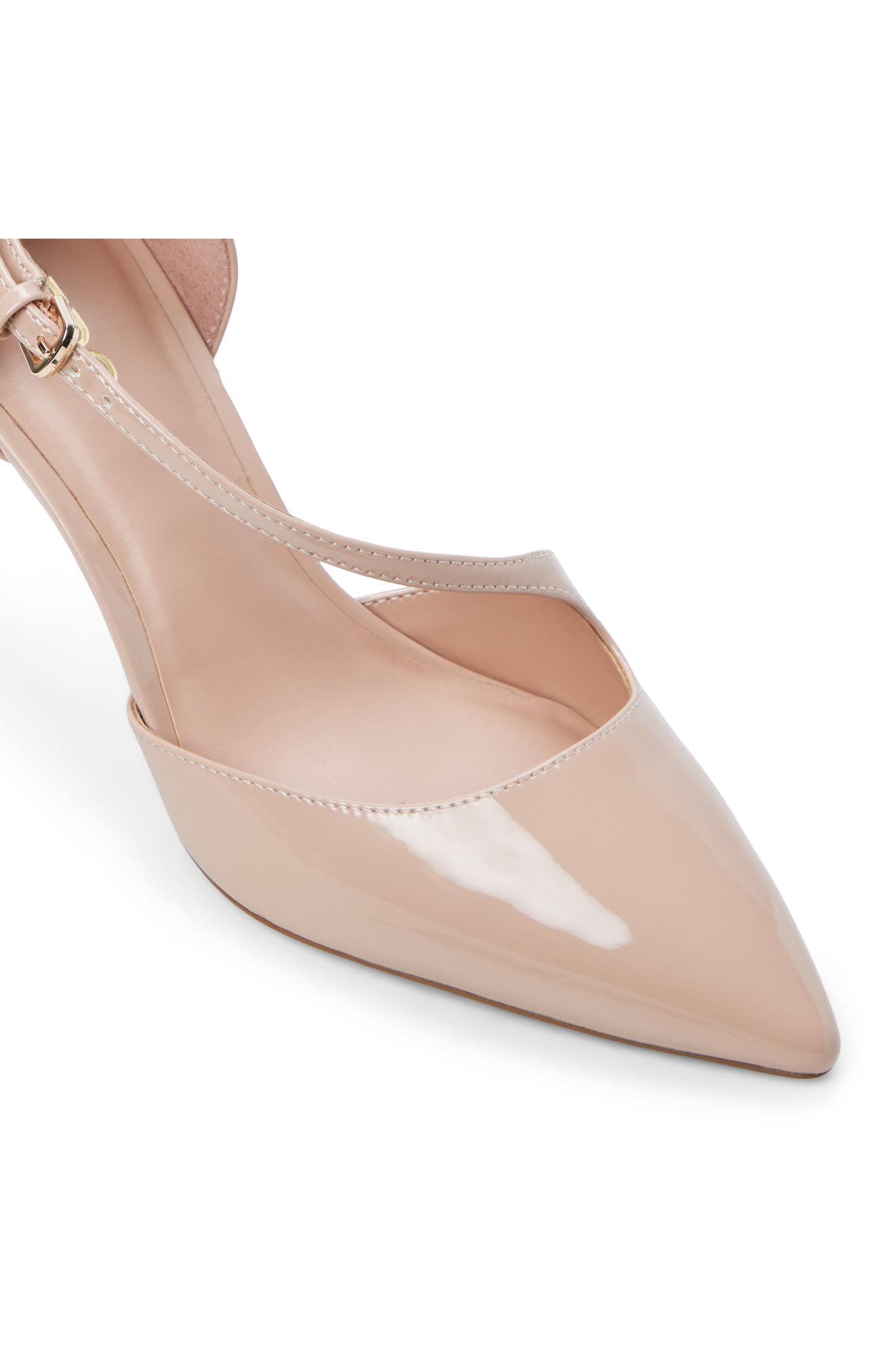 Dakohta Faux Leather Pump, Alternate, color, RUGBY TAN SYNTHETIC PATENT