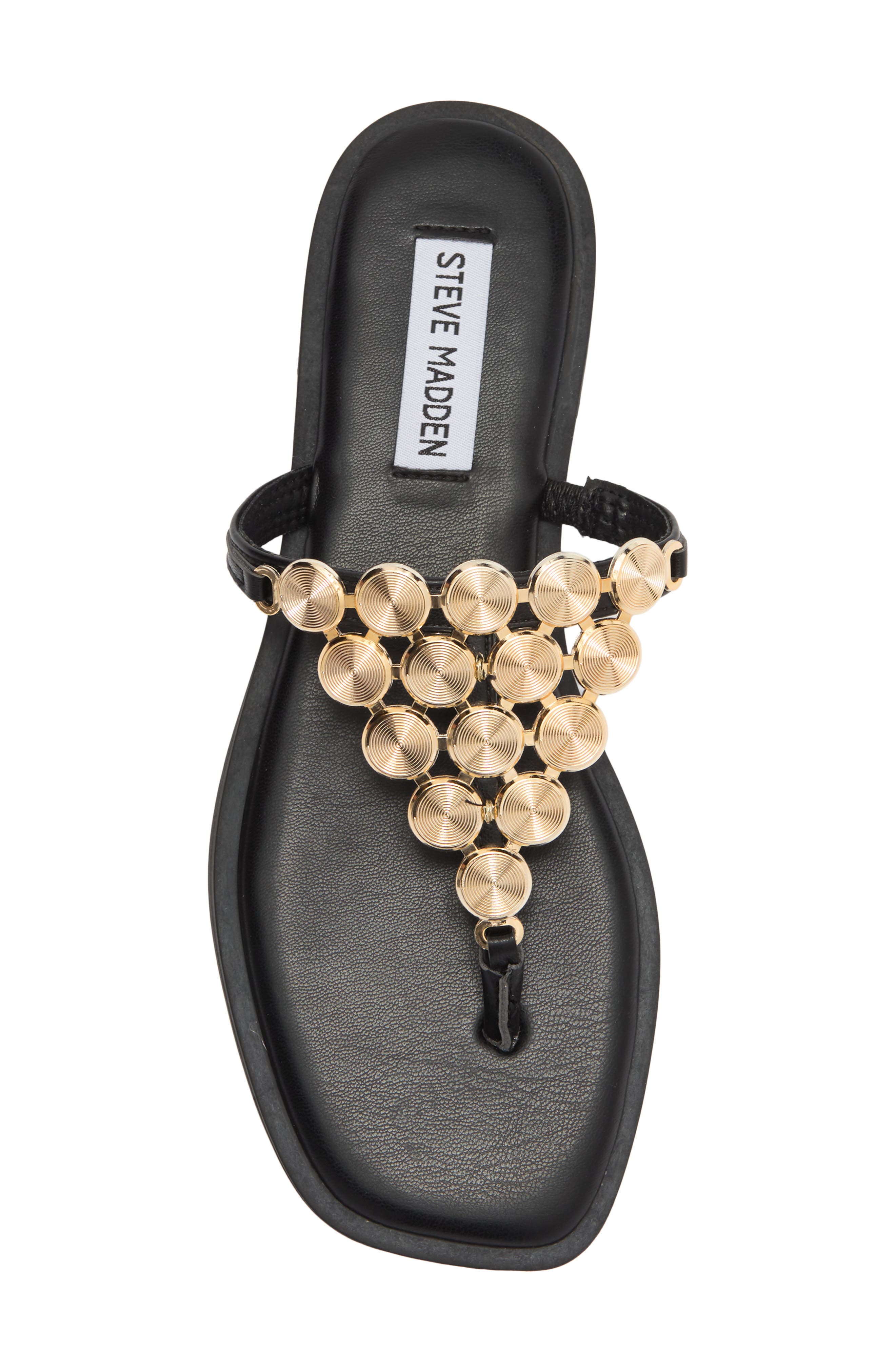 Steve Madden Bellamy Sandal, Alternate, color, Black