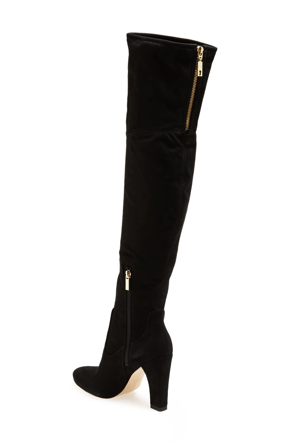 Ivanka Trump 'Sarena' Over the Knee Stretch Boot, Alternate, color, 