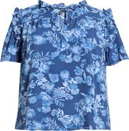 SUGARLIPS Bary Danielle Floral Ruffle Top