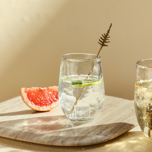The Collective Home Pebbled Small Glasses