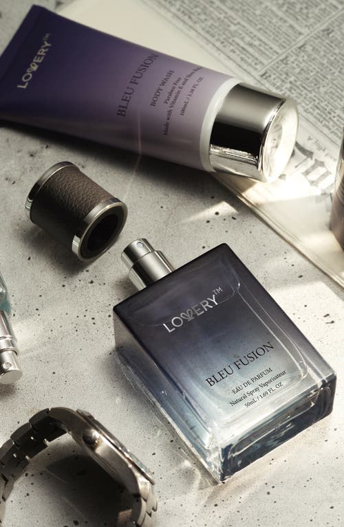Lovery Bleu Fusion 5-piece Bath & Body Care Gift Set In Bleu Fusion