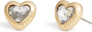 COACH Heart Stud Earrings
