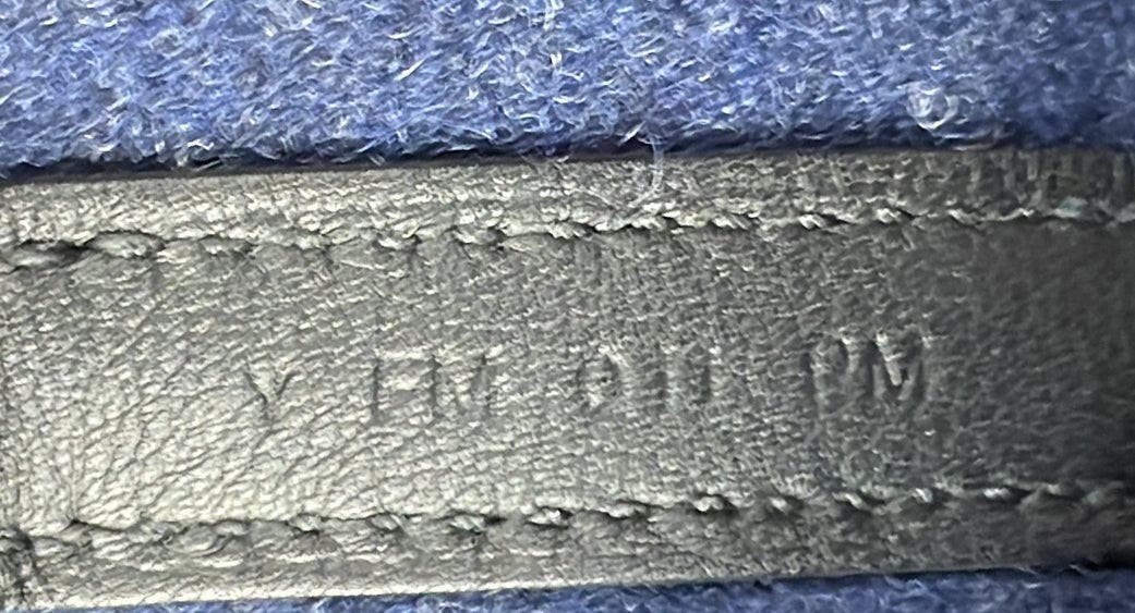 Pre-Owned Hermes Picotin Lock Bag Felt with Leather MM, Alternate, color, Bleu Nuit