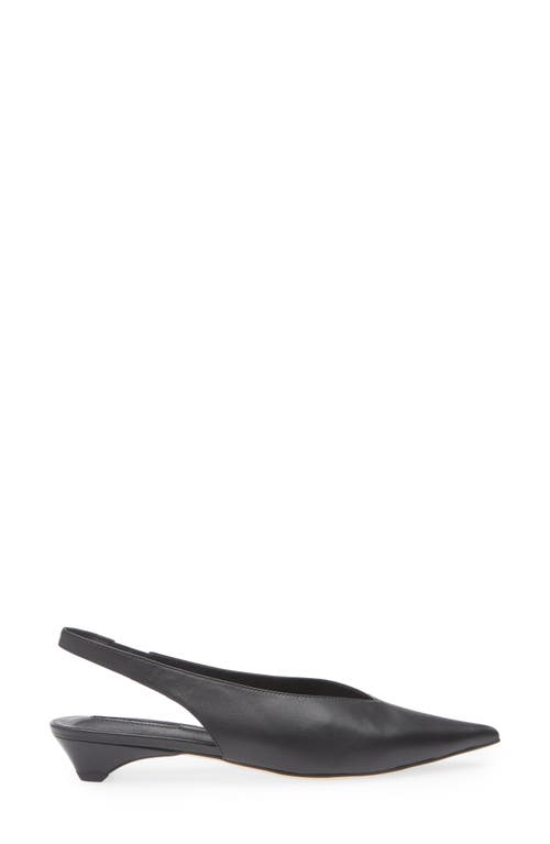 Tony Bianco Esmae Slingback Pump In Black Nappa