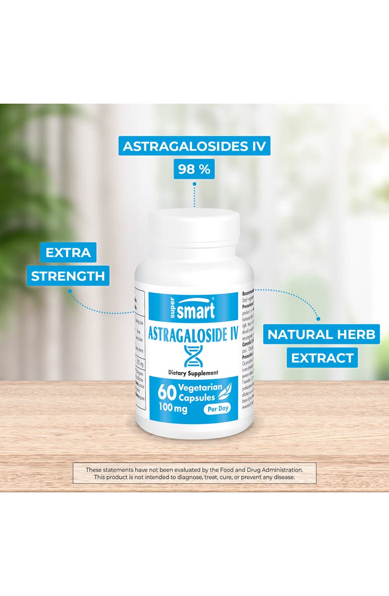 SuperSmart 98% Astragaloside IV 100mg, Alternate, color, NO COLOR