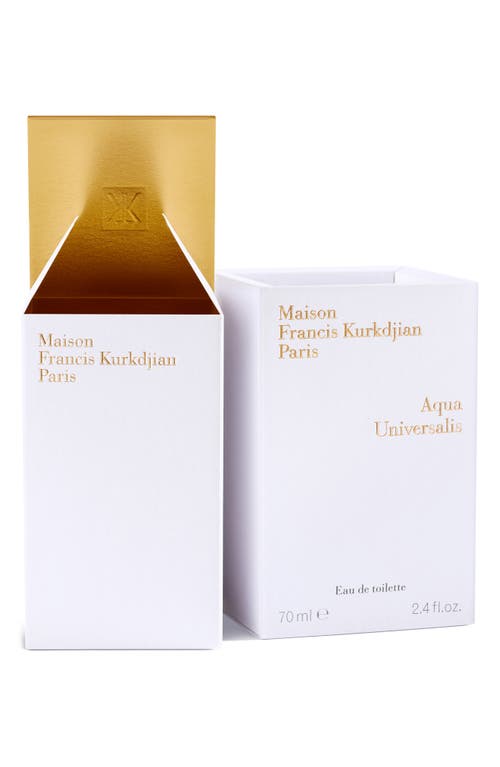 Maison Francis Kurkdjian Aqua Universalis Eau De Toilette In Transparent