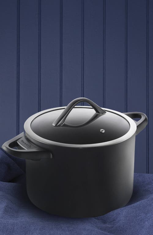 Cuisine::pro ® Id3® Stockpot With Lid 8qt In Black