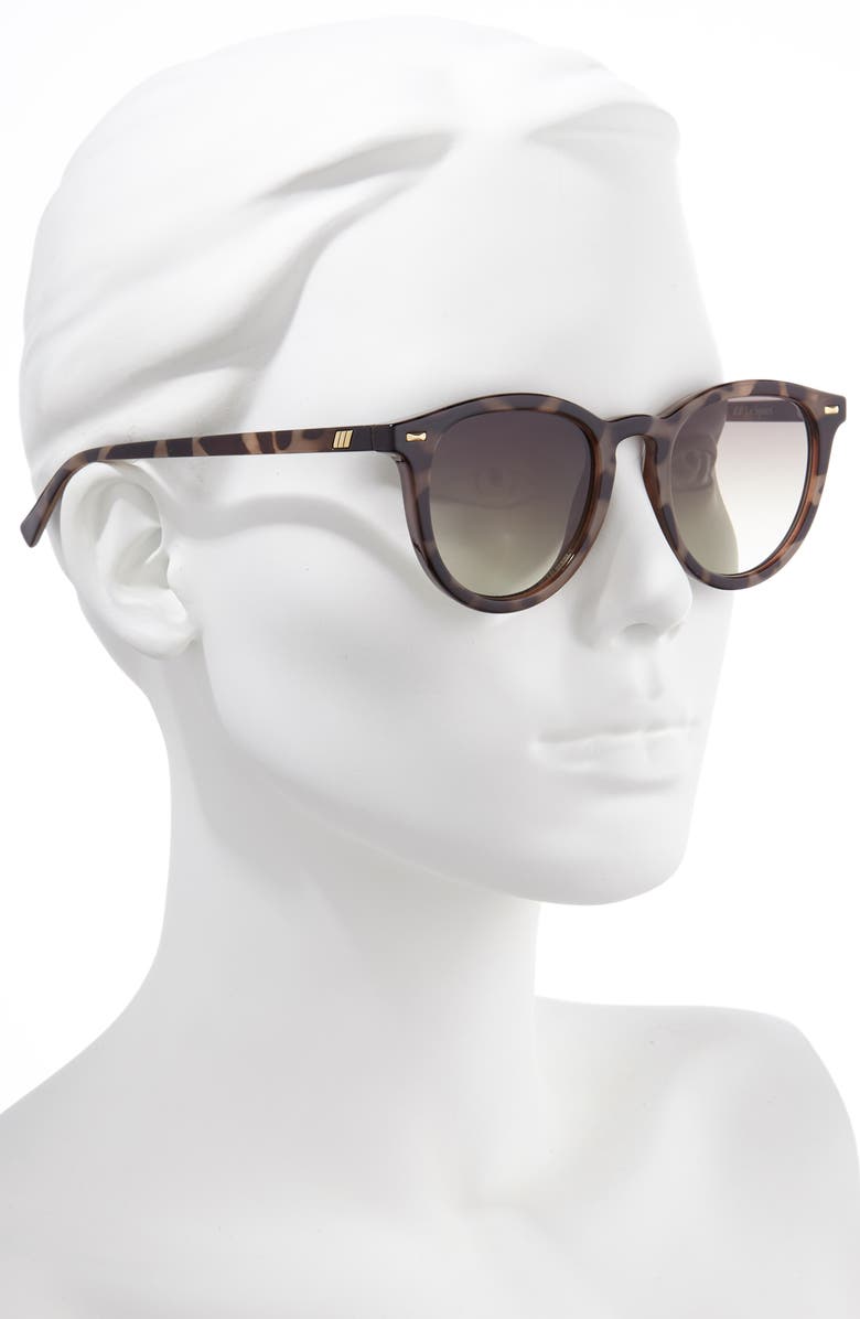 Le Specs Fire Starter 49mm Round Sunglasses, Alternate, color, 