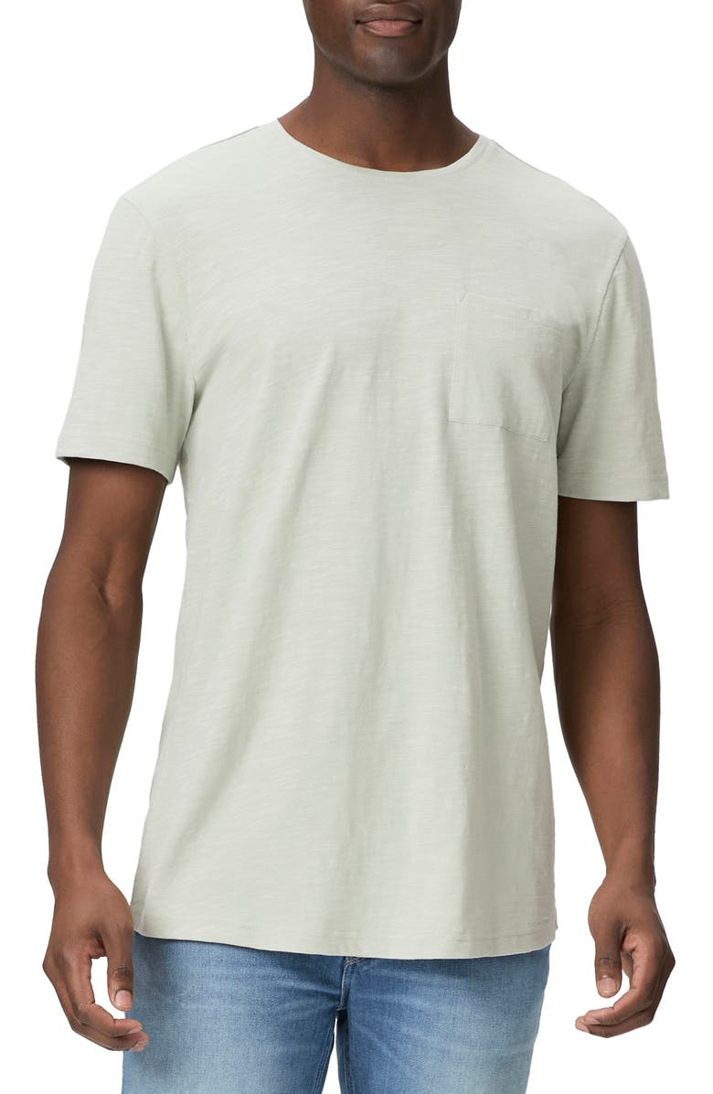 PAIGE Kenneth Cotton Slub T-Shirt, Main, color,
