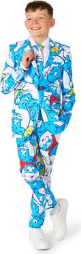 OppoSuits Kids' The Smurfs Two-Piece Suit & Tie Set