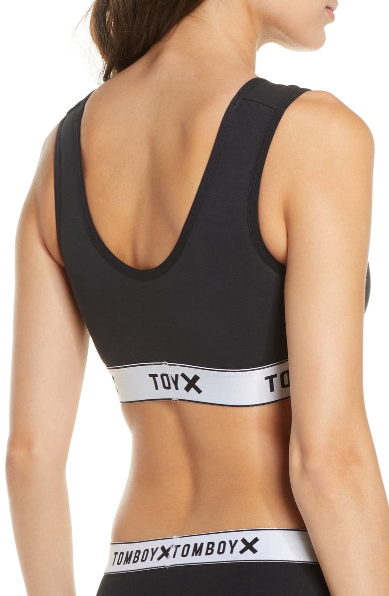 TomboyX Adaptive Soft Sports Bra, Alternate, color, 