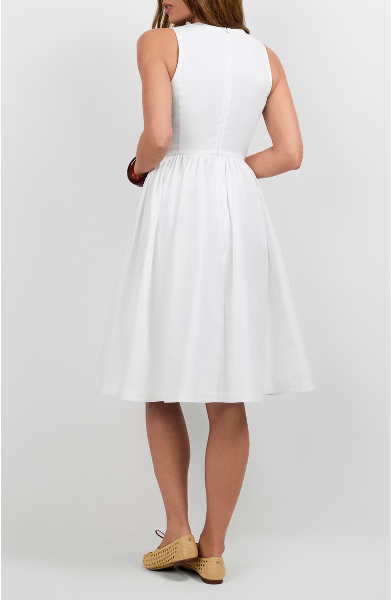 Trina Turk Lombardy Midi Dress, Alternate, color, White