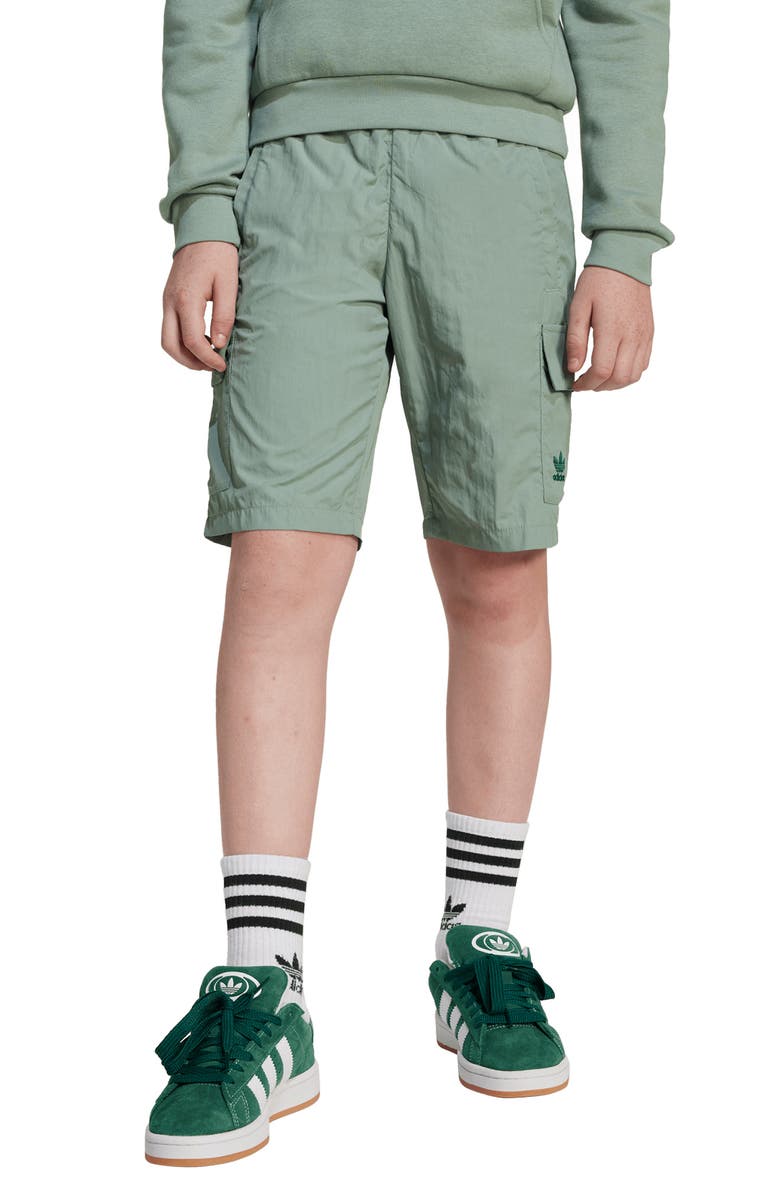 adidas Originals Kids' Cargo Shorts, Alternate, color, 