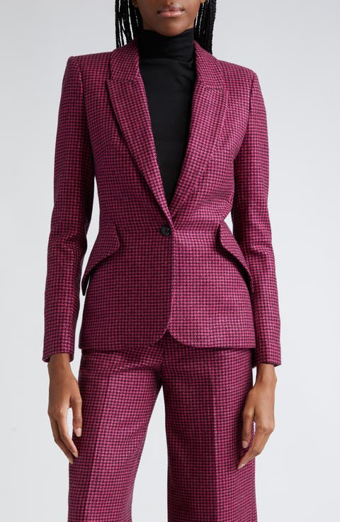Chamberlain Houndstooth Blazer