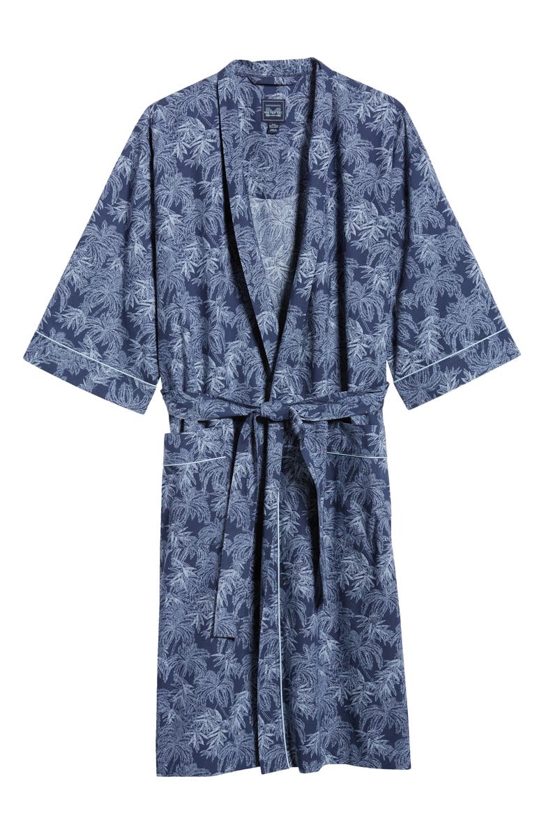 Majestic International Print Woven Robe, Alternate, color,