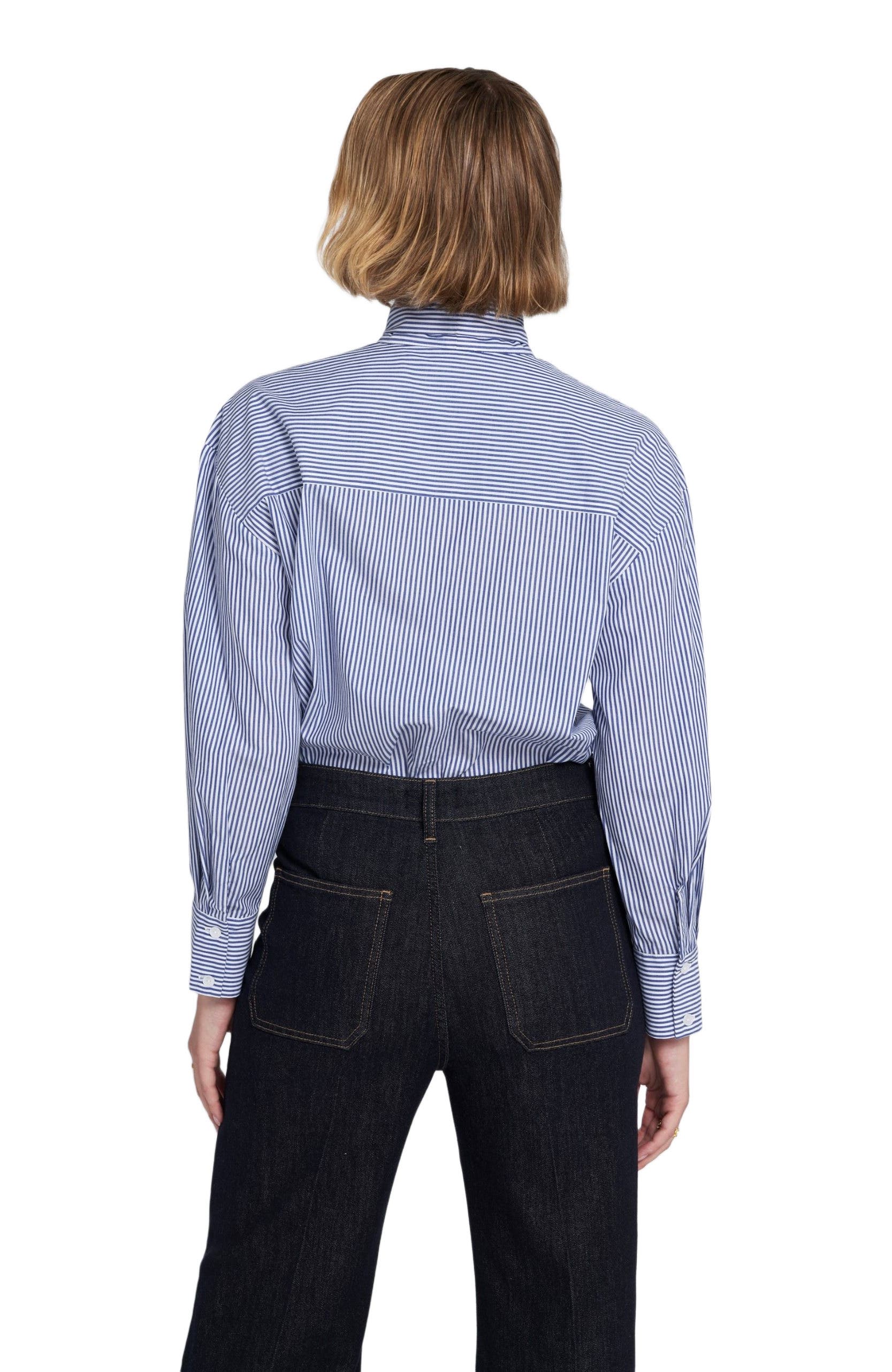 Striped Bow Shirt - image 2
