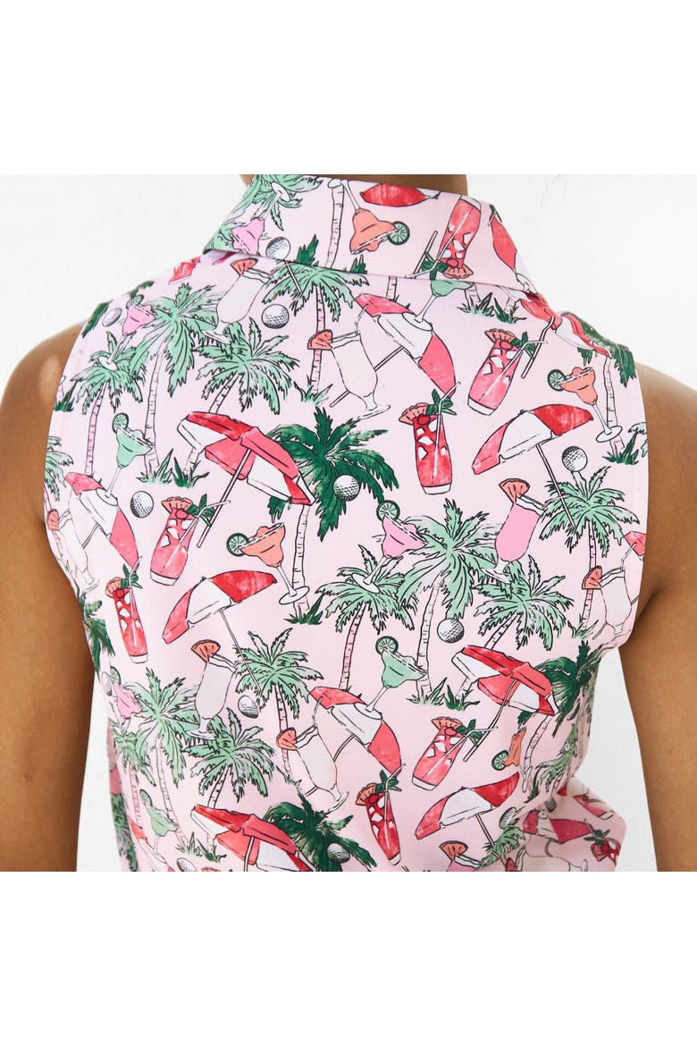 The Masters of Leisure - Ladies Sleeveless Golf Polo, Alternate, color, Pink