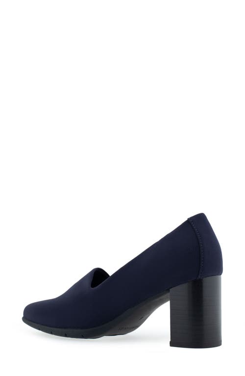 AEROSOLES AEROSOLES MIDNIGHT BLOCK HEEL PUMP