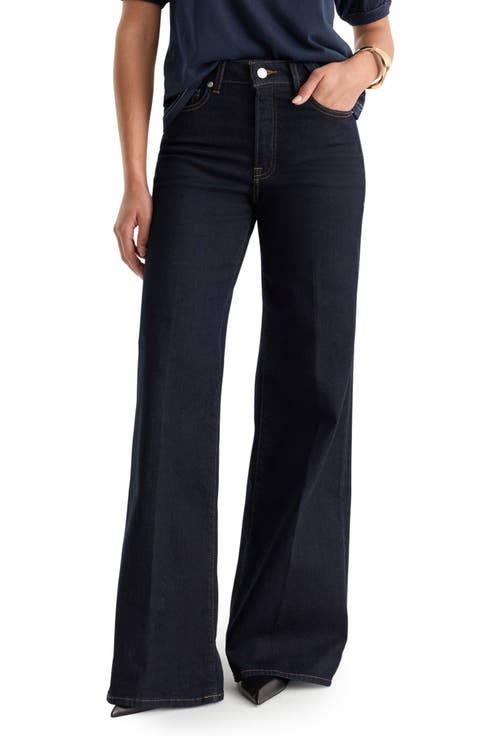 Good Waist High Waist Palazzo Wide Leg Jeans