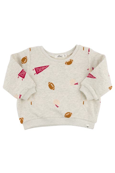 Football Print Brooklyn Boxy