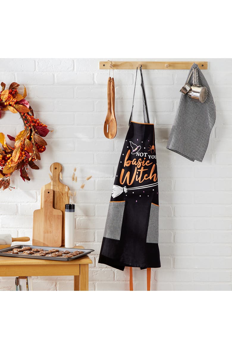 Not Your Basic Witch Pantry Apron, Alternate, color, Basic Witch