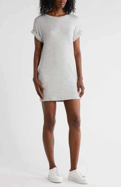 matty m. Roll Sleeve Minidress