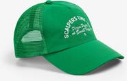 Scalpers Green Trucker Cap