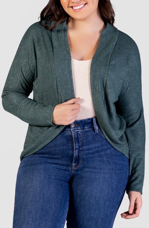 Curved Hem Bolero Jacket