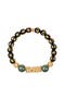 Men's Cleansed Aura - Obsidian Wealth Bracelet