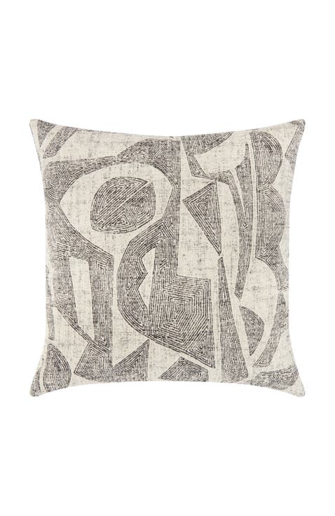 Influence Ebony Indoor & Outdoor Woven Accent Pillow