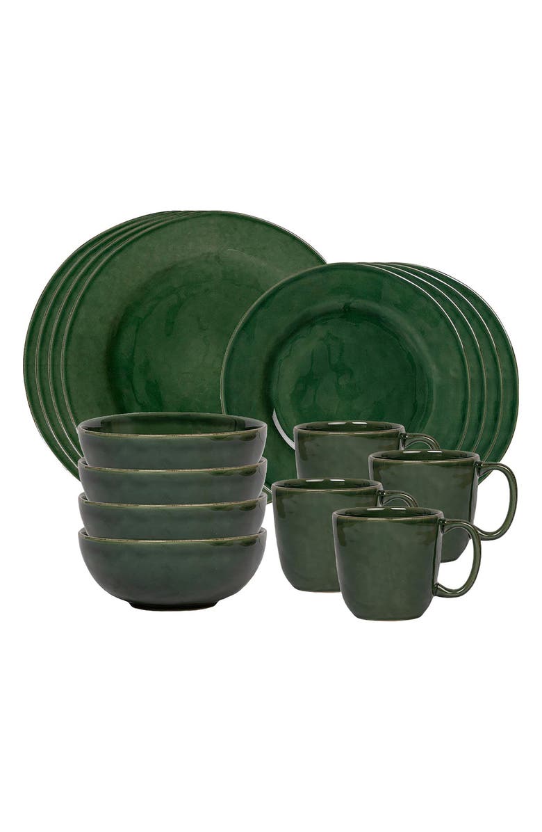 Juliska Puro 16-Piece Dinnerware Set, Main, color, Basil